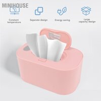 MiniHouse Máy làm ấm khăn lau ướt Hộp đựng Nguồn điện USB Nhiệt độ không đổi Công suất lớn có màn hình sưởi cho trẻ sơ sinh