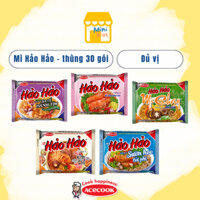 [Minikiot] THÙNG MÌ ĂN LIỀN HẢO HẢO ACECOOK chính hãng /5 vị/