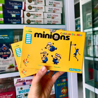 Minions calcium D3 & MK7 bổ sung canxi và khoáng chất cho cơ thể, giảm nguy cơ còi xương( hộp 20x10ml)