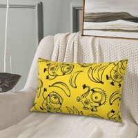 Minions Vỏ Gối Sofa Cổ Điển Gối Sang Trọng Punda Gối Có Dây Kéo Ném Gối