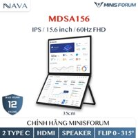 MINISFORUM MDSA156 màn hình kép di động 15,6 inch | Màn hình mở rộng máy tính xách tay