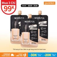 Minisize Kem Nền Chống Nắng Merrez’ca Perfect Matte SPF 50 PA++++ #Light Beige 5G