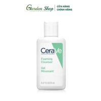 [Minisize] Sữa Rửa Mặt Cho Da Dầu CeraVe Foaming Facial Cleanser For Normal To Oily Skin 20ml