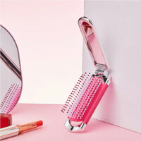 Miniso Barbie Shining Collection Lược chải tóc đa chức năng có thể gập lại kèm gương tiện dụng