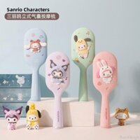 Miniso MINISO MINISO Sanrio Túi Khí Dọc Massage Lược Da Đầu Dọc Lông Tơ Đệm Không Khí Lược Sinh Viên Nữ 666