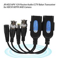 Ministar 1 Cặp Cáp Đồng Trục CCTV BNC Năng Lượng Video Bộ Chuyển Phát Balun Để CAT5e 6 RJ45 Kết Nối