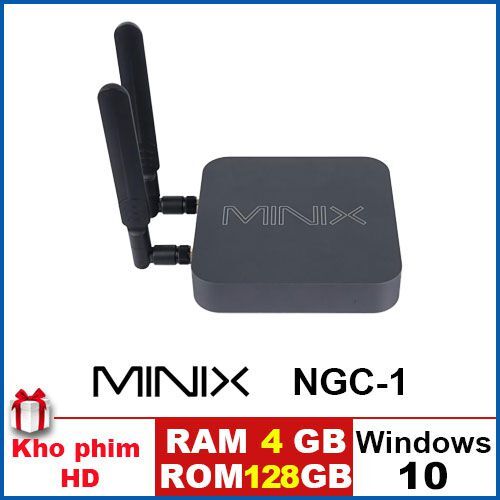 Android TV Box MINIX NGC-1 Quad Core Intel Celeron N3150, Ram 4GB, HDD 128 GB