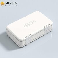 Minlia 24 Lưới Tổ Chức Thuốc Hàng Tuần, Hộp Đựng Thuốc Di Động Có Thể Tháo Rời, Hộp Đựng Thuốc Du Lịch 7 Ngày Nhẹ Chống Rò Rỉ Thuốc Tổ Chức Du Lịch
