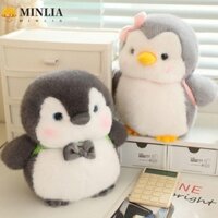 Minlia Động Vật Cặp Đôi Chim Cánh Cụt Búp Bê, Ba Lô Rùa Lông Tơ Béo Chim Cánh Cụt Sang Trọng Đồ Chơi, Sáng Tạo Mềm Mô Phỏng Mặc Chim Cánh Cụt Sang Trọng Đồ Chơi Nhồi Bông Tiệc Sinh Nhật