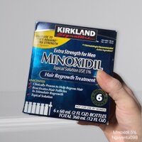 Minoxidil 5% giúp mọc râu tóc tốt nhất của Mỹ