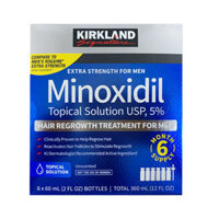 Minoxidil 5 % Kirkland 1 lọ – Giúp mọc râu, mọc tóc