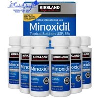 Minoxidil 5% Kirkland Dung Dịch Mọc Râu Và Tóc Hiệu Quả Của Mỹ Hộp 6 Chai ( NEW ) - MK