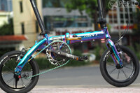 Mint T1 – Electro xe đạp gấp siêu nhẹ có nước sơn mạ tráng gương cao cấp