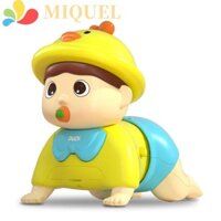 Miquel Học Tập Bò Búp Bê, Học Tập Bò Âm Nhạc Hoạt Hình Thu Nhỏ Đồ Chơi Cho Bé, Đội Vịt Chạy Điện Đôi Mắt Lớn Ngộ nghĩnh Với Âm Thanh Vịt Đi Bộ Điện Trẻ Em