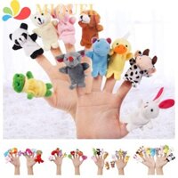 Miquel Mini Animal Hand Puppet, Bộ đồ chơi rối ngón tay búp bê an toàn cho động vật biển, Bạch tuộc kể chuyện Montessori Puppy Sinh vật biển Quà tặng con rối tay