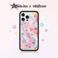 Miranda Rae X Wildflower Tên chung WF Vỏ điện thoại cho IPhone 16 15 14 13 12 Pro Max Silicone cứng Chống rơi Ốp lưng chống sốc cho IPhone 14 15 16 Plus
