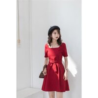 Mirin Dress - Đầm hở lưng nơ to
