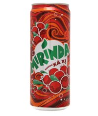 Mirinda xá xị lon 320ml