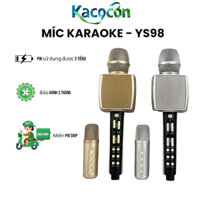 MiRO KACOCON Karaoke Bluetooth YS98 Song Ca Kèm Loa Không Dây Giả Giọng Nói -Kèm Micro Nhỏ  Hàng