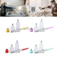Mis Hành Động Đơn Airbrush Bộ Máy Nén Airbrush Súng Cho Móng Tay Airbrush Mô Hình Bánh Xe Cá Giày Tranh Dụng Cụ