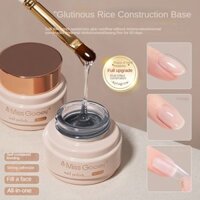 Miss Gooey mới gạo nếp xây dựng keo dán móng tay hình dạng lâu dài làm móng tay liệu pháp ánh sáng keo