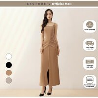 [MissChic x BBSTORE'S] Đầm Body Hai Dây Dự Tiệc Xếp Vải Xẻ Tà Tôn Dáng - D2169