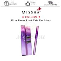 MISSHA Bút Chì Kẻ Mắt Siêu Mỏng Chống Thấm Nước Misssha