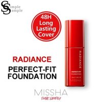 [MISSHA] Radiance perfect fit foundation 35ml with Pump + Poreless