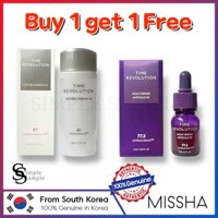 [MISSHA]5x 1+1 Time Revolution first essence night repair ampoule cream mini kit trial