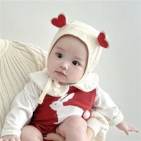Misskoi Mũ Bé Mùa Thu Đông Phong Cách Trẻ Sơ Sinh Xuân Thu Mỏng Phong Cách Bé Gái Sơ Sinh Mũ Cho Bé