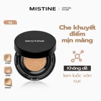 MISTINE Phấn Nước BB CC Che Khuyết Điểm Kiểm Soát Dầu Lâu Trôi Màu Trắng Đen 4g