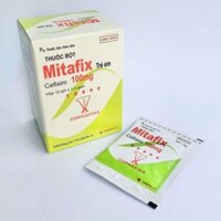 MITAFIX ( CEFIXIM 100MGa)_CTY 150_Cefixim 100mg_HỘP 12 GÓI/16_Điều trị chống viêm nhiễm.