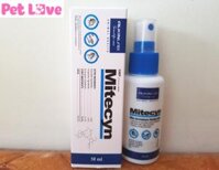 MITECYN - Thuốc phun ve, trị ghẻ chó mèo