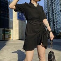 MITI_STORE_ [VIVIEN DRESS] VÁY RÚT BÊN TIỂU THƯ