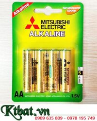 Mitsubishi LR6 _Pin tiểu AA 1.5v Alkaline Mitsubishi LR6 MN1500 chính hãng (Loại vỉ 4viên)