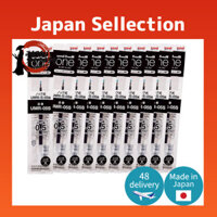 Mitsubishi Pencil Gel Ballpoint Pen Refill Uni-ball One 0.5 Black, 10 pieces, Box UMR05S.24- Direct from Japan
