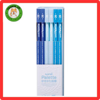 Mitsubishi Pencil Kaki-kata Pencil Uni-Palette 2B Kaki-kata Pastel Blue 1 dozen K55602B Direct from Japan