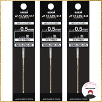 Mitsubishi Pencil Rollerball Pen Refill Jetstream Prime 0.5 Multi-color Multi-function Black (Set of 3) SXR20005.24