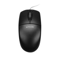 Mitsumi 19201 s6703 dây dài 1.5m màu đen chuột usb lớn chính hãng