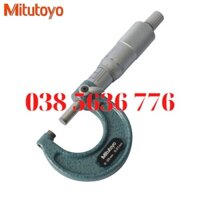 Mitutoyo Panme cơ đo ngoài 0-25 25-50 50-75 75-100mm, 0.01mm 103-138