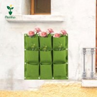 Miulika Cây Trồng Túi Trang Trí Văn Phòng Hàng Rào Sân Vườn Rau Cây Treo Tường