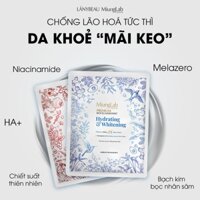 MIUNGLAB LANYBEAU MẶT NẠ SINH HỌC PHÔI DỪA TƯƠI LÊN MEN TỰ NHIÊN DƯỠNG ẨM/DƯỠNG TRẮNG/NGĂN NGỪA LÃO HÓA