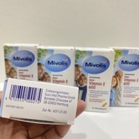 Mivolis Sano Vitamin E 600, 42 viên [HÀNG ĐỨC CHÍNH HÃNG]