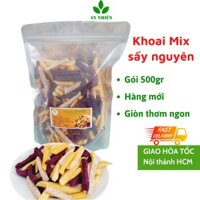 Mix 3 loại khoai sấy Hàng Nguyên An Nhiên 500g