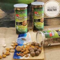 Mix hạt dinh dưỡng An Dưỡng Healthy - hạt dinh dưỡng còn vỏ 500gr, hạt macca, quả óc chó , hạt hạnh nhân, hạt dẻ cười