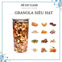 Mix hạt dinh dưỡng EATCLEAN granola siêu hạt nguyên vị ngũ cốc sạch ngon an toàn giá rẻ chất lượng