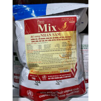 mix nhân sâm. dùng cho gà đá gói 1kg. bung lông, bật cựa, nở ức