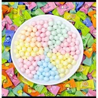 mix vị chuẩn loại 1,300gr 300 viên Kẹo ngậm trái cây không đường