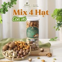 MIXED NUTS 4 LOẠI HẠT CÒN VỎ 500G
