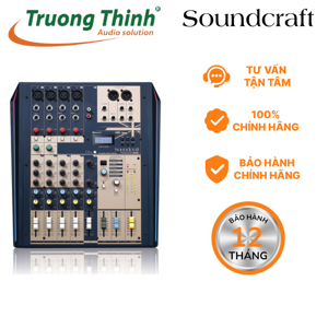 Mixer Analog Soundcraft Nano M08BT